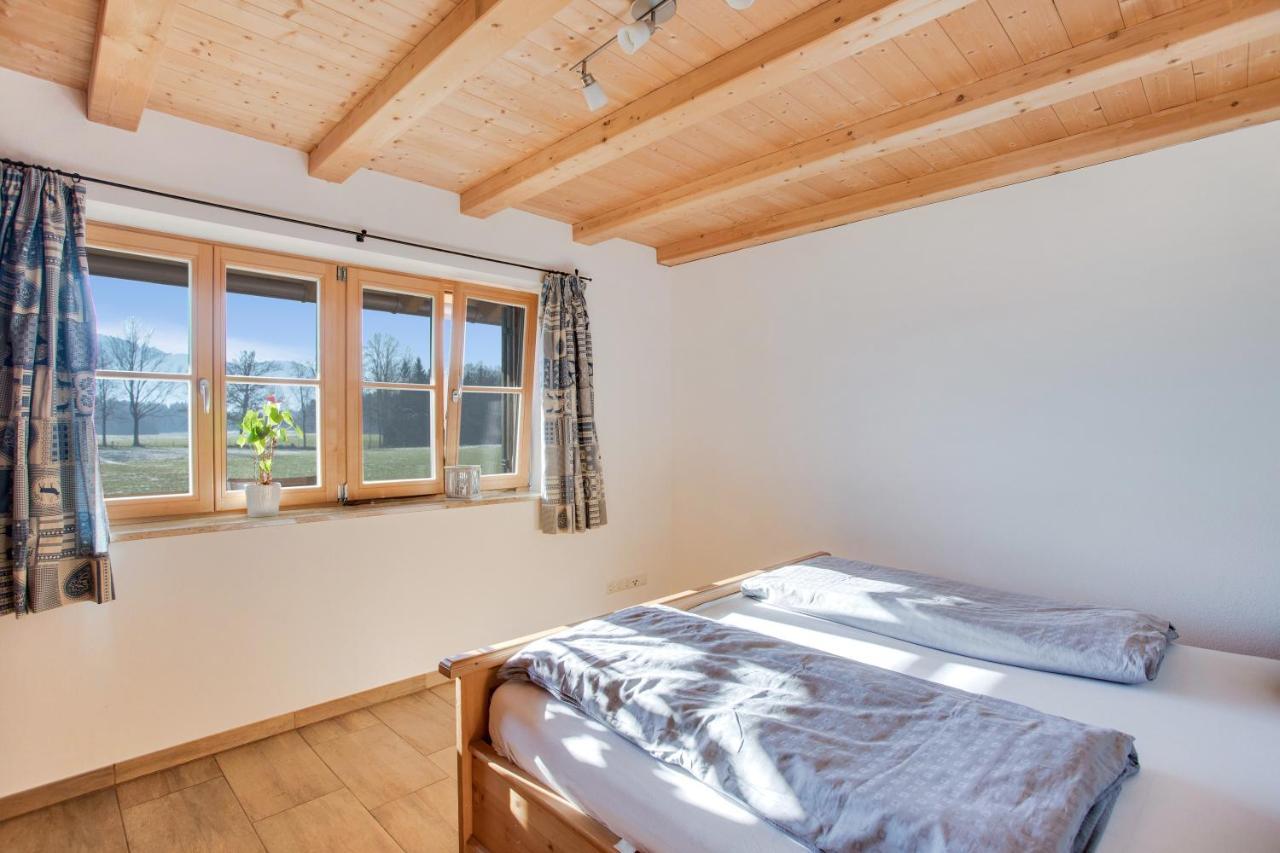 Ferienwohnung Seeblick Bad Heilbrunn Exterior foto